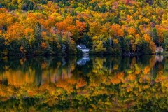 2024 Autumn in Vermont Calendar - October 2024-Peacham Vermont