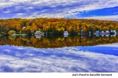 2024 Autumn in Vermont Calendar-July-2024-Joes Pond Danville Vermont