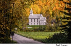 2024 Autumn in Vermont Calendar -June 2024-Calais Vermont