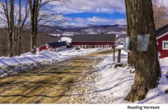 2024 Scenic Vermont Calendar -March-2024-Reading Vermont